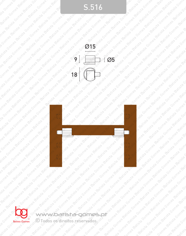 Suporte para prateleira